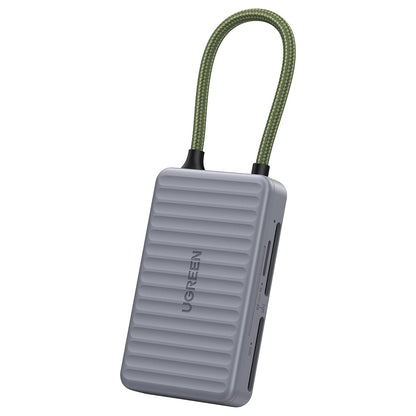 Αναγνώστης Καρτών USB-C με Οργανωτή UGREEN 55886, 2 x SD - microSD, Γκρι