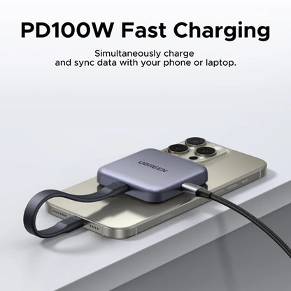 Αναγνώστης Καρτών USB-C UGREEN CM898 (65095), SD - microSD, Γκρι