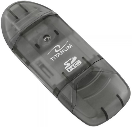 Αναγνώστης Κάρτας USB Esperanza Titanum TA101K, SD, Μαύρο