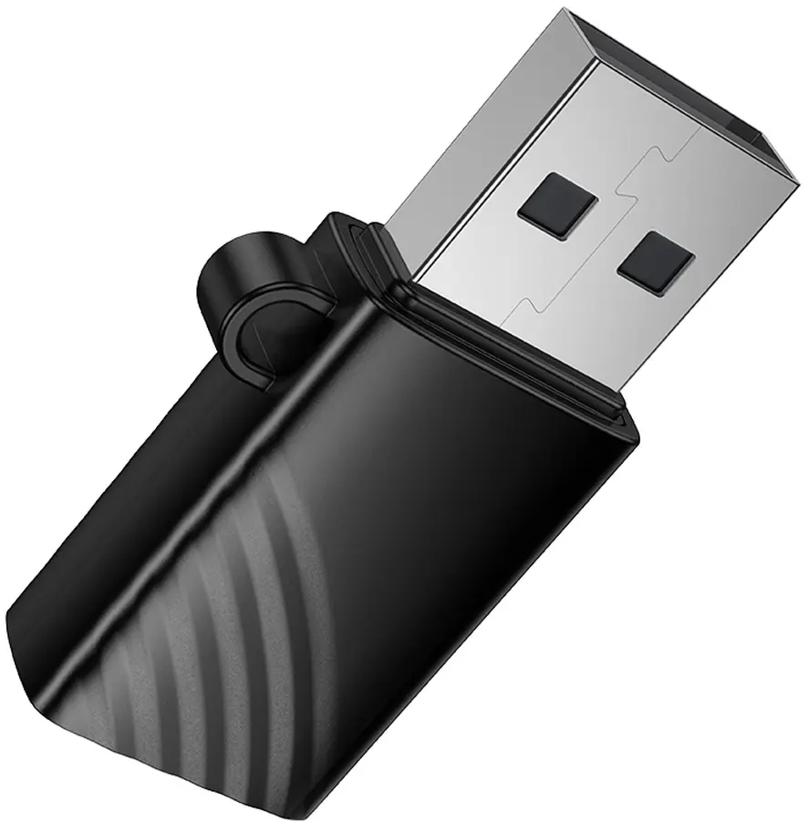 Αναγνώστης Κάρτας USB HOCO HB53, microSD, Μαύρο