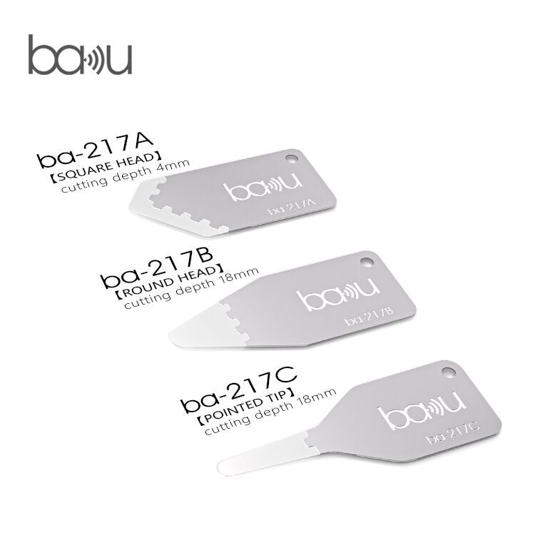 Μεταλλικά Κλιπ Baku BA-217, 3σε1
