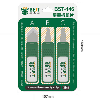 Clips Metalic Best BST-146, 3in1