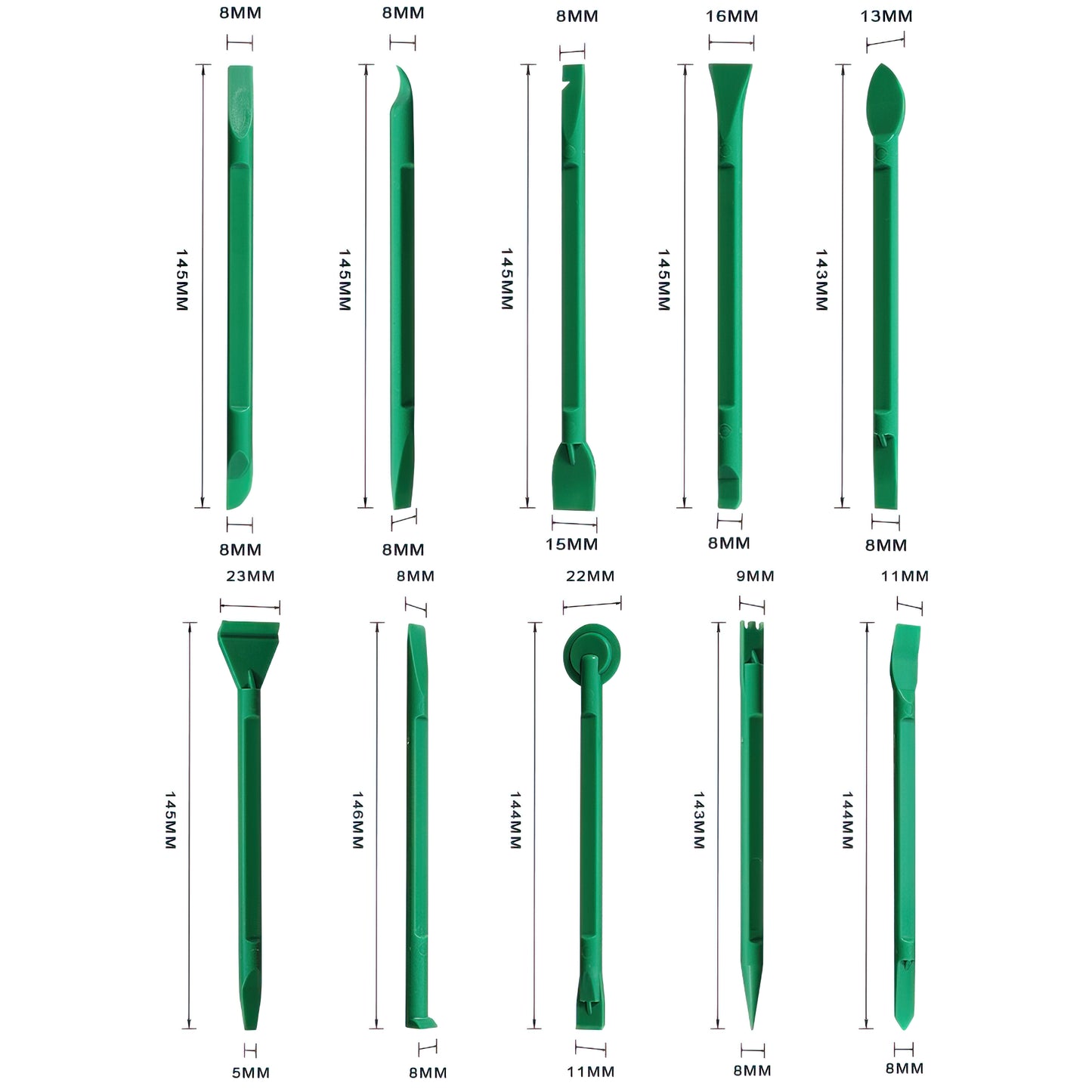Plastic Clips Best BST-041, 10in1