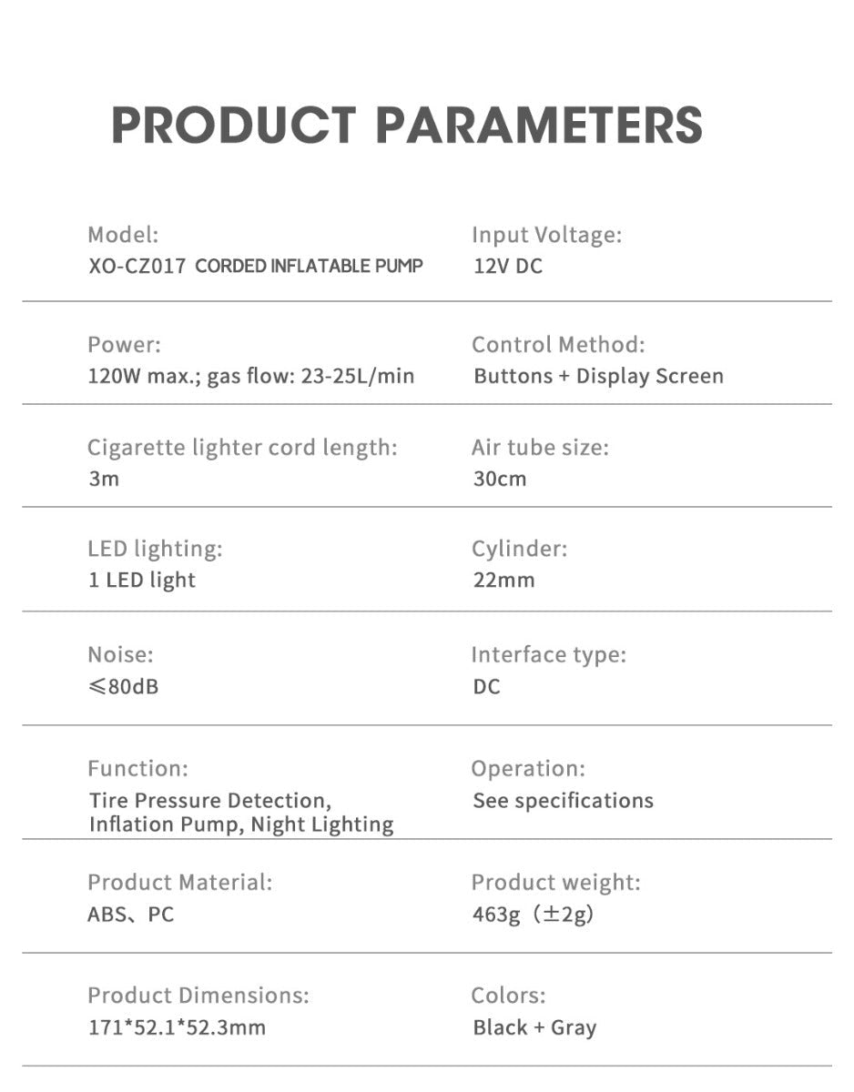 XO Design CZ017 Auto Compressor