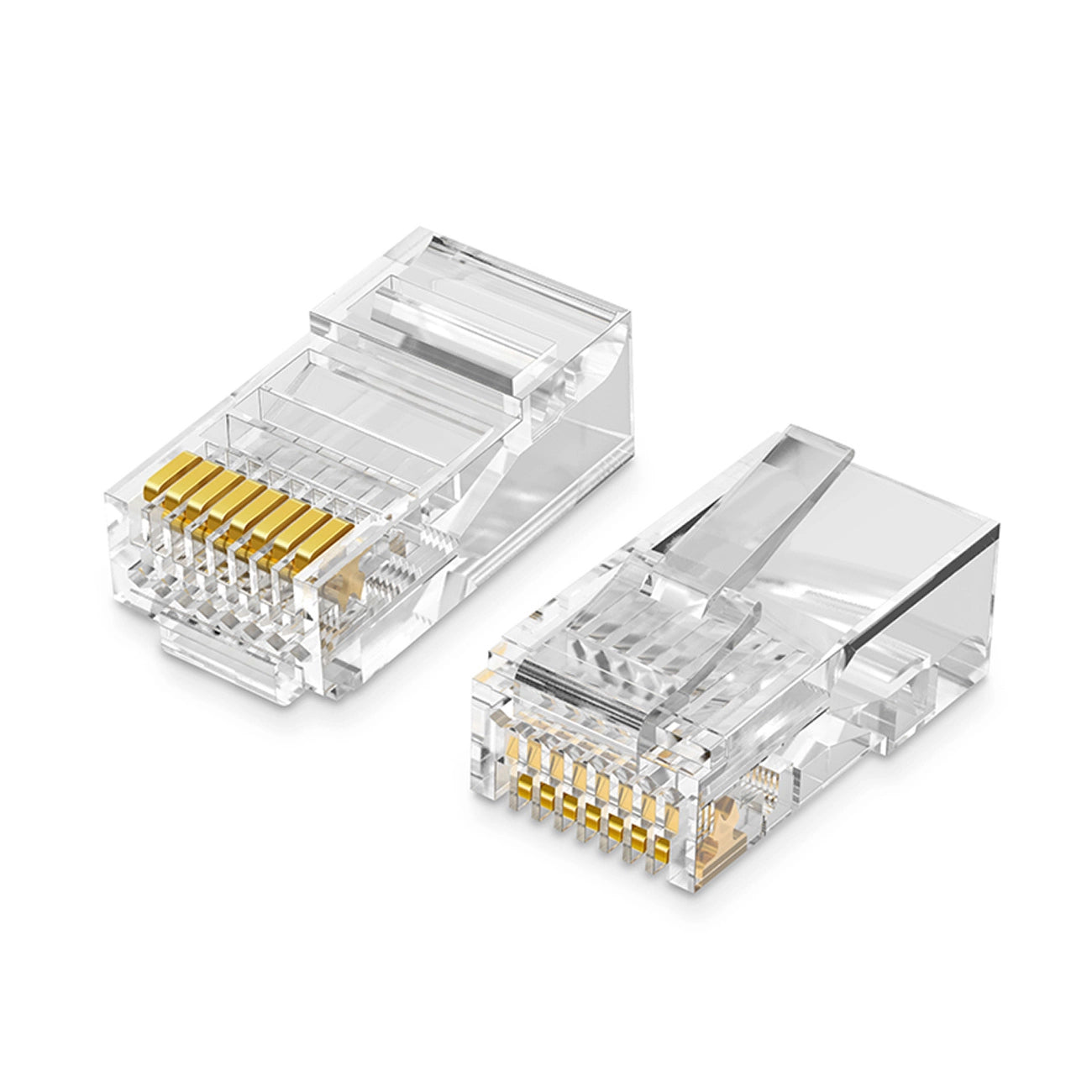 UGREEN NW110 Network Connector, RJ45, Cat5/5e, Set of 100 pieces