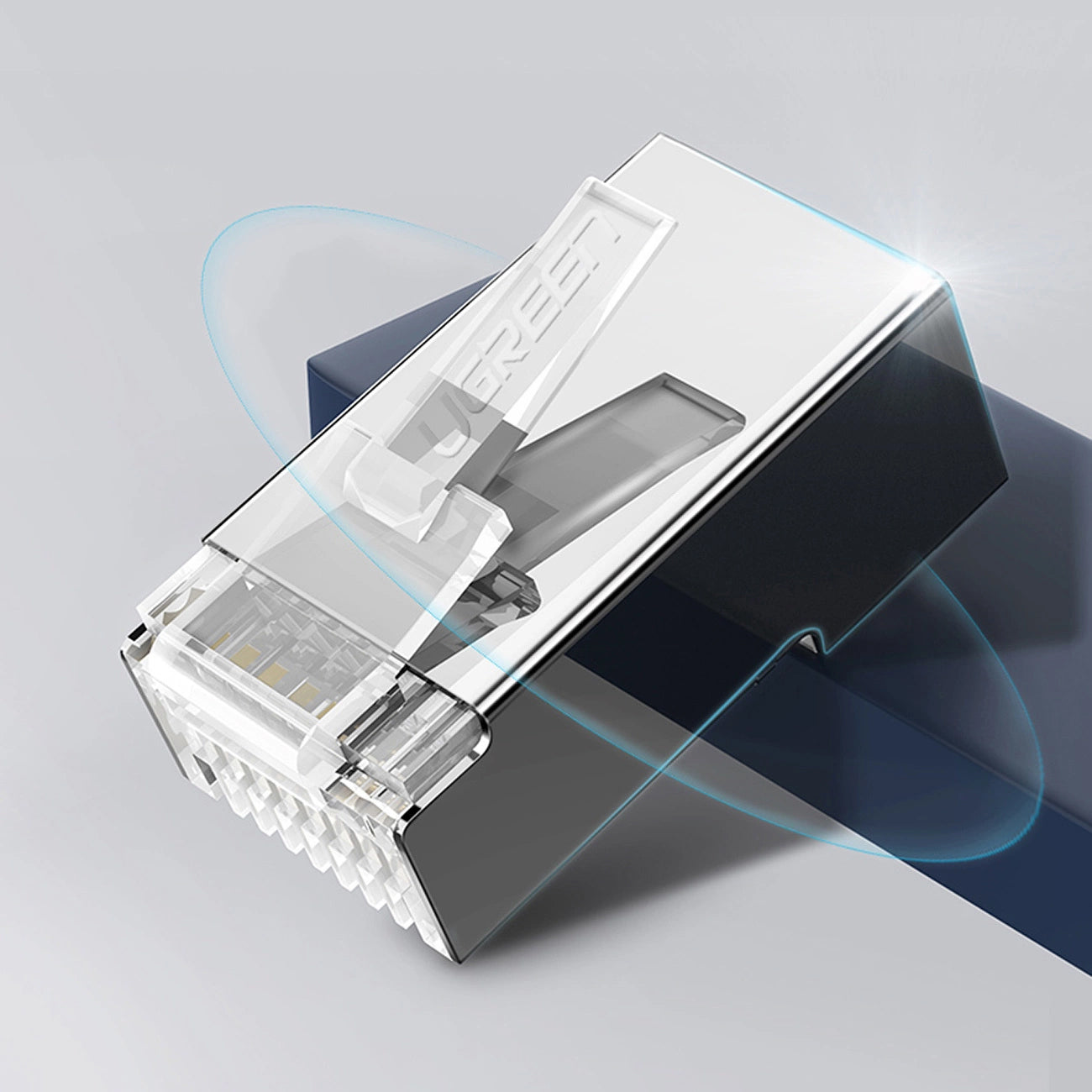 Σύνδεσμος δικτύου UGREEN NW111, RJ45, Cat6, σετ 50 τεμαχίων