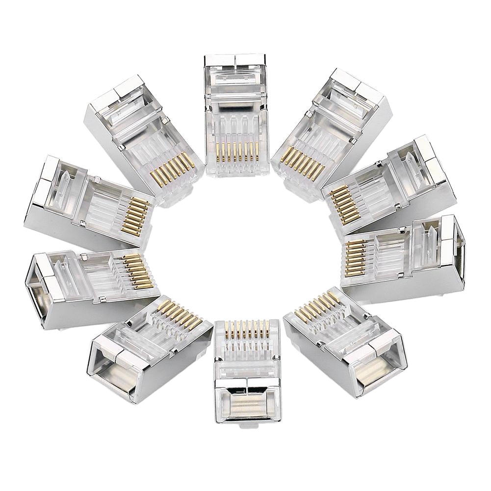 Συνδετήρας Δικτύου UGREEN NW111, RJ45, Cat6, Σετ 10 τεμαχίων