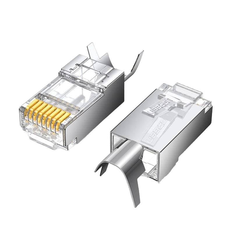 UGREEN NW123 Network Connector, RJ45, Cat6A/7, Set of 10 pieces