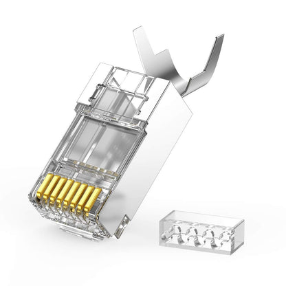 UGREEN NW123 Network Connector, RJ45, Cat6A/7, Set of 10 pieces