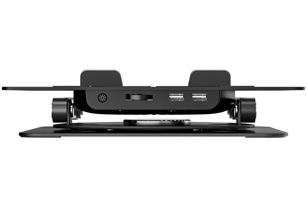 WZK CoolBase Laptop Cooler 10-inch–16-inch, RGB, Black