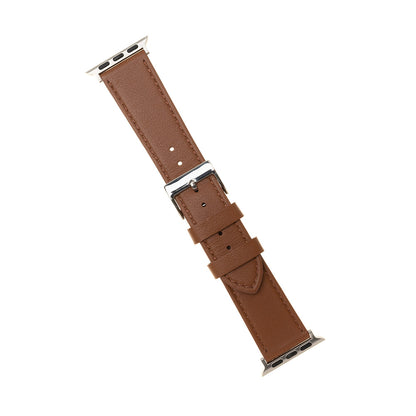 Λουράκι Fixed Leather για Apple Watch 49mm / 46mm / 45mm / 44mm / 42mm Series, Καφέ