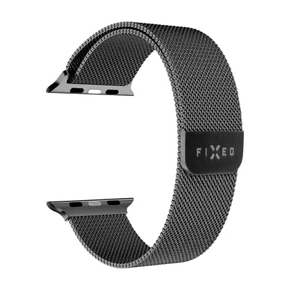 Λουράκι Fixed Mesh για Apple Watch 42mm / 41mm / 40mm / 38mm Series, Μαύρο