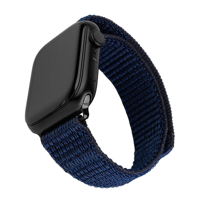 Λουράκι Fixed Nylon Sporty για Apple Watch 49mm / 46mm / 45mm / 44mm / 42mm Series, Σκούρο Μπλε