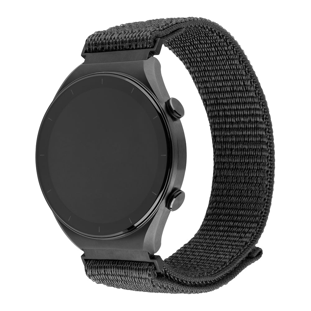 Λουράκι Fixed Nylon Sporty για Huawei Watch / Xiaomi Watch Series, 22mm, Σκούρο Γκρι