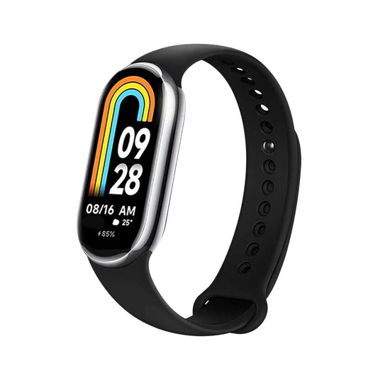 Λουράκι Fixed Silicone για Xiaomi Smart Band 9 / 8, Μαύρο