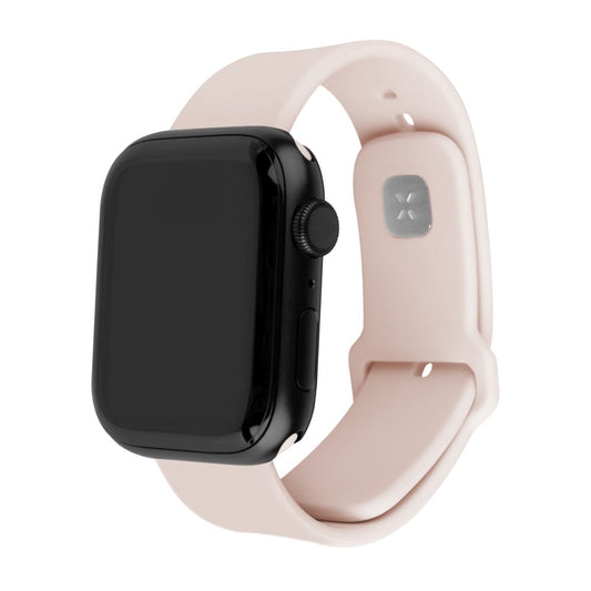 Λουράκι Fixed Silicone Sporty για Apple Watch 42mm / 41mm / 40mm / 38mm Series, Ροζ