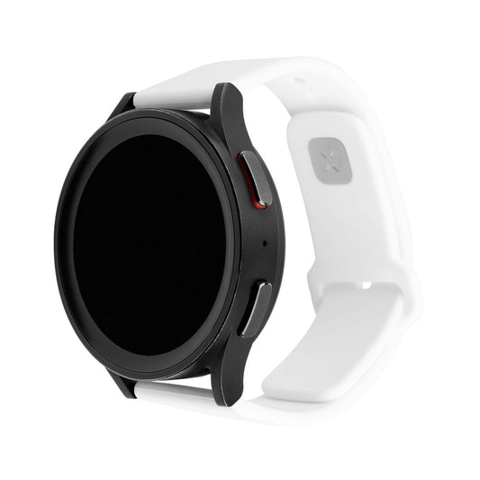 Λουράκι Fixed Silicone Sporty για Samsung Galaxy Watch / Huawei Watch Series, 20mm, Λευκό