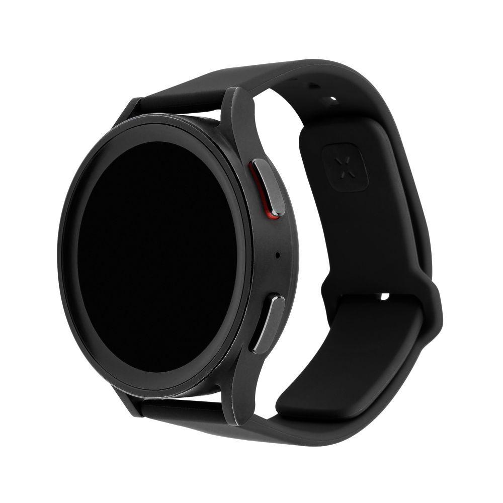 Λουράκι Fixed Silicone Sporty για Samsung Galaxy Watch / Huawei Watch Series, 20mm, Μαύρο