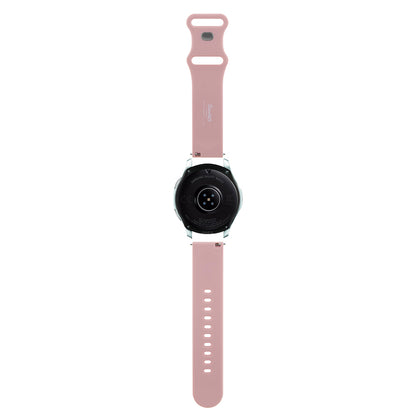 Λουράκι Hello Kitty Silicone Kitty Head για Samsung Galaxy Watch / Huawei Watch 46mm / 45mm / 41mm Series, Ροζ