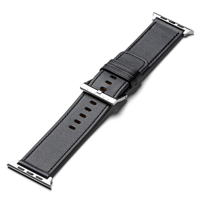 Λουράκι Ringke Leather One για Apple Watch 49mm / 46mm / 45mm / 44mm / 42mm Series, Μαύρο