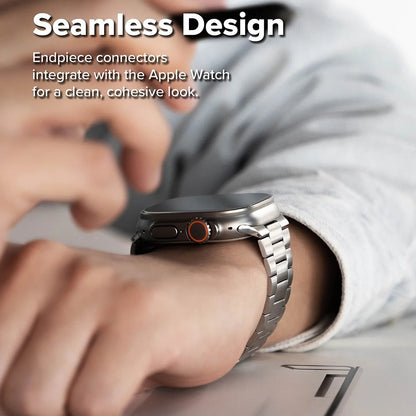 Ringke Metal One Air Strap for Apple Watch 49mm / 46mm / 45mm / 44mm Series, Silver