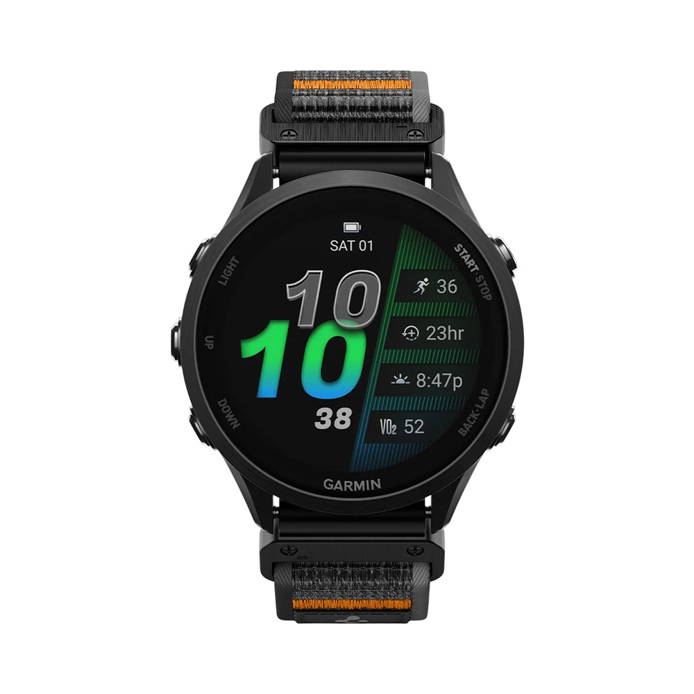 Λουράκι Spigen Athlex Air για Garmin Watch Fenix / Forerunner / Approach Series, 22mm, Μαύρο Πορτοκαλί AMP11426