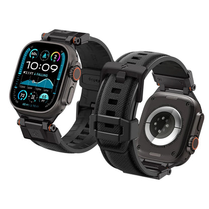 Λουράκι Spigen DuraPro Armor για Apple Watch 49mm / 46mm / 45mm / 44mm / 42mm Series, Μαύρο AMP06065
