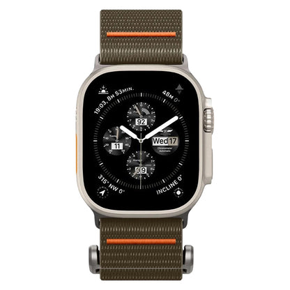 Spigen DuraPro Flex Band for Apple Watch 49mm / 46mm / 45mm / 44mm Series, Orange Khaki AMP05982