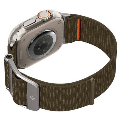 Spigen DuraPro Flex Band for Apple Watch 49mm / 46mm / 45mm / 44mm Series, Orange Khaki AMP05982