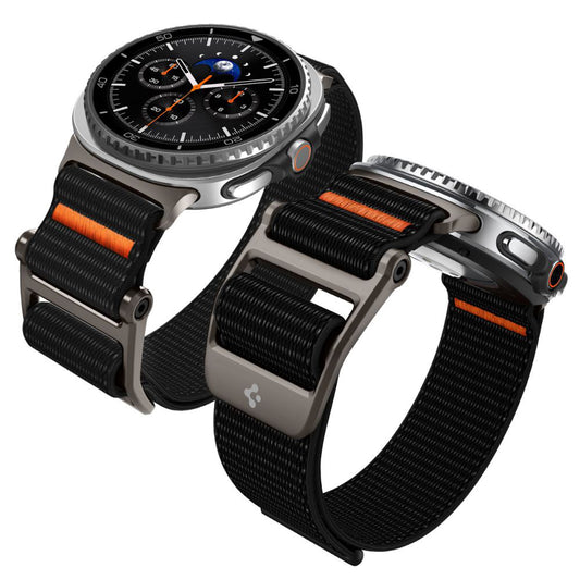 Λουράκι Spigen DuraPro Flex για Samsung Galaxy Watch8 / Watch8 Classic Series, Μαύρο