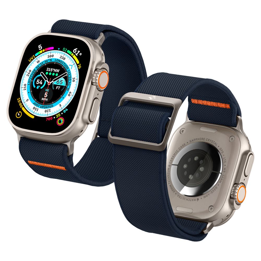Λουράκι Spigen Fit Lite Ultra για Apple Watch 49mm / 46mm / 45mm / 44mm / 42mm Series, Μπλε Ναυτικό