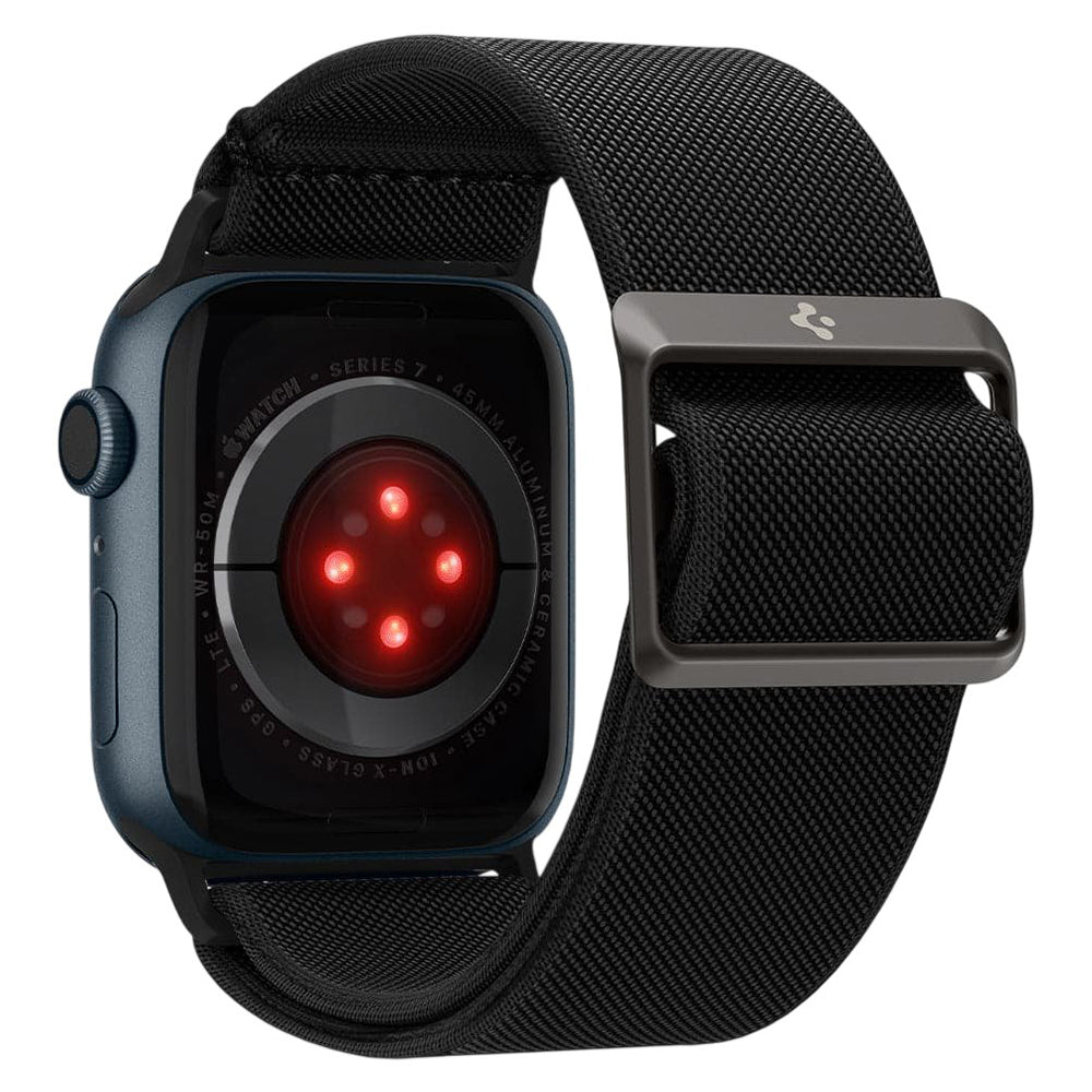 Spigen Lite Fit Band for Apple Watch 49mm / 46mm / 45mm / 44mm Series, Black AMP02286