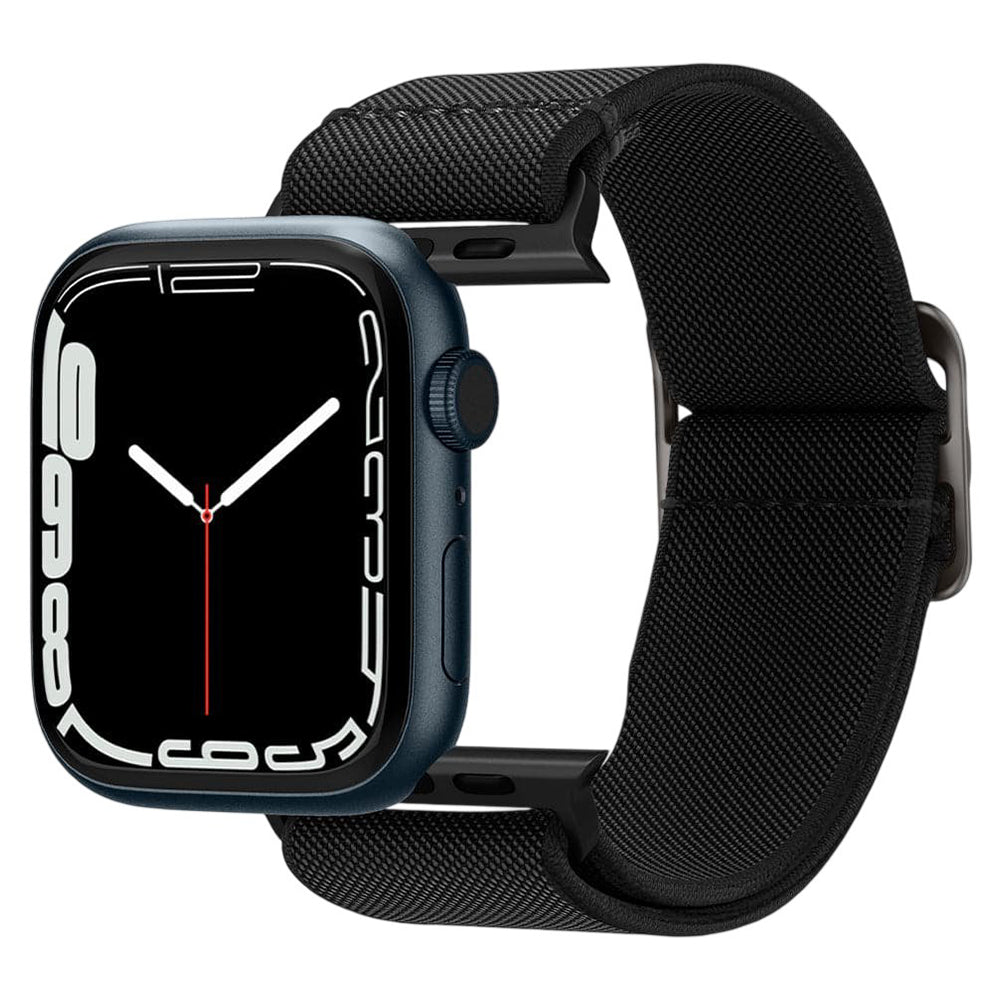 Spigen Lite Fit Band for Apple Watch 49mm / 46mm / 45mm / 44mm Series, Black AMP02286
