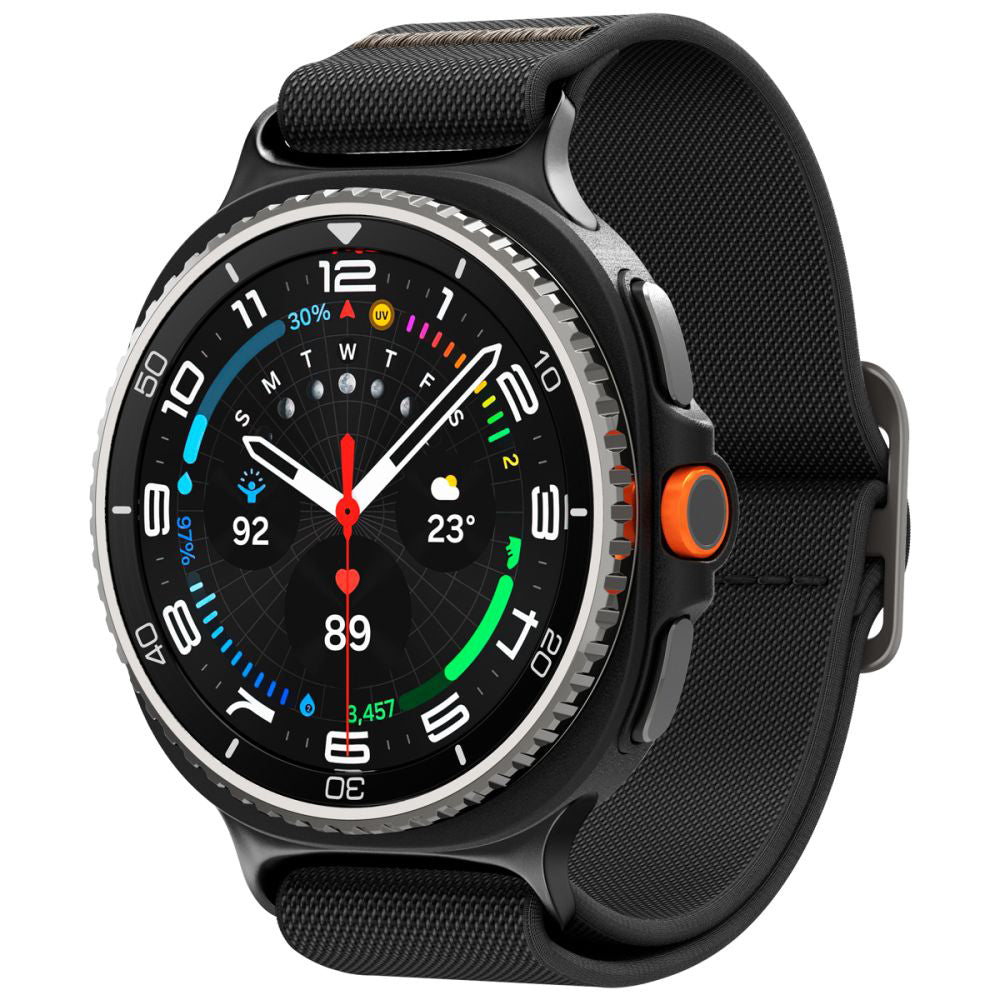 Λουράκι Spigen Lite Fit για Samsung Galaxy Watch8 / Watch8 Classic Series, Μαύρο AMP10117