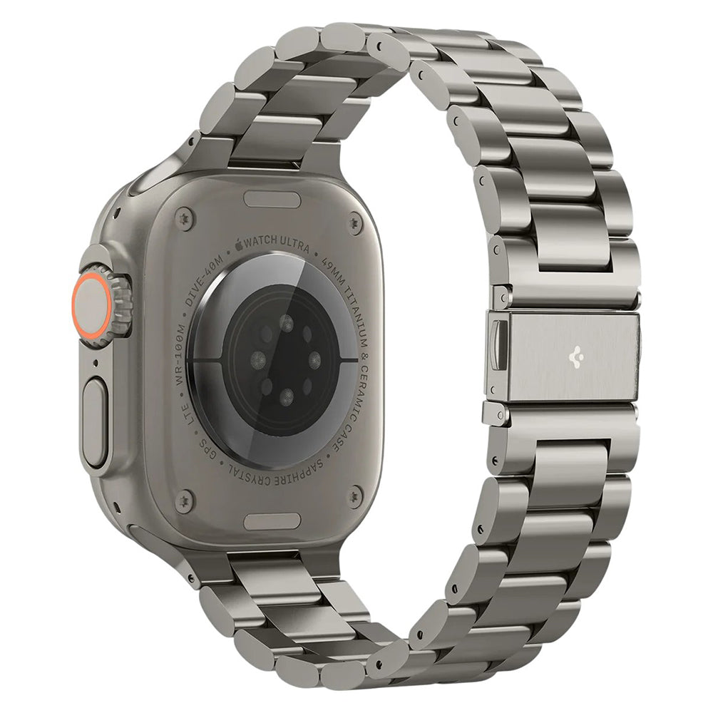 Λουράκι Spigen Modern Fit Titanium για Apple Watch Series 49mm / 46mm / 45mm / 44mm, Γκρι AMP09105