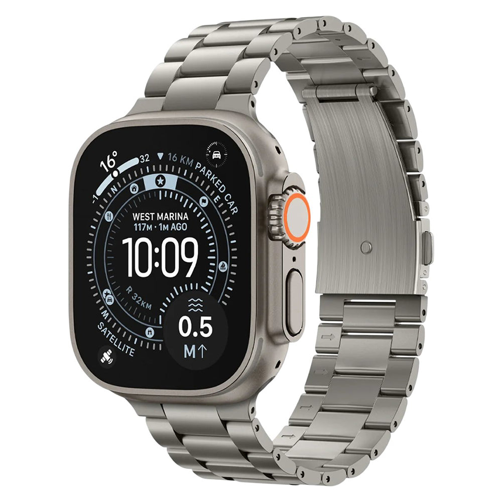 Λουράκι Spigen Modern Fit Titanium για Apple Watch Series 49mm / 46mm / 45mm / 44mm, Γκρι AMP09105