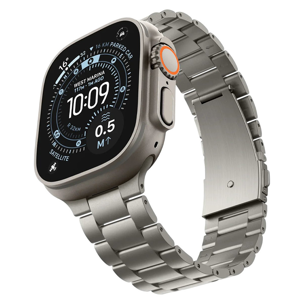 Λουράκι Spigen Modern Fit Titanium για Apple Watch Series 49mm / 46mm / 45mm / 44mm, Γκρι AMP09105