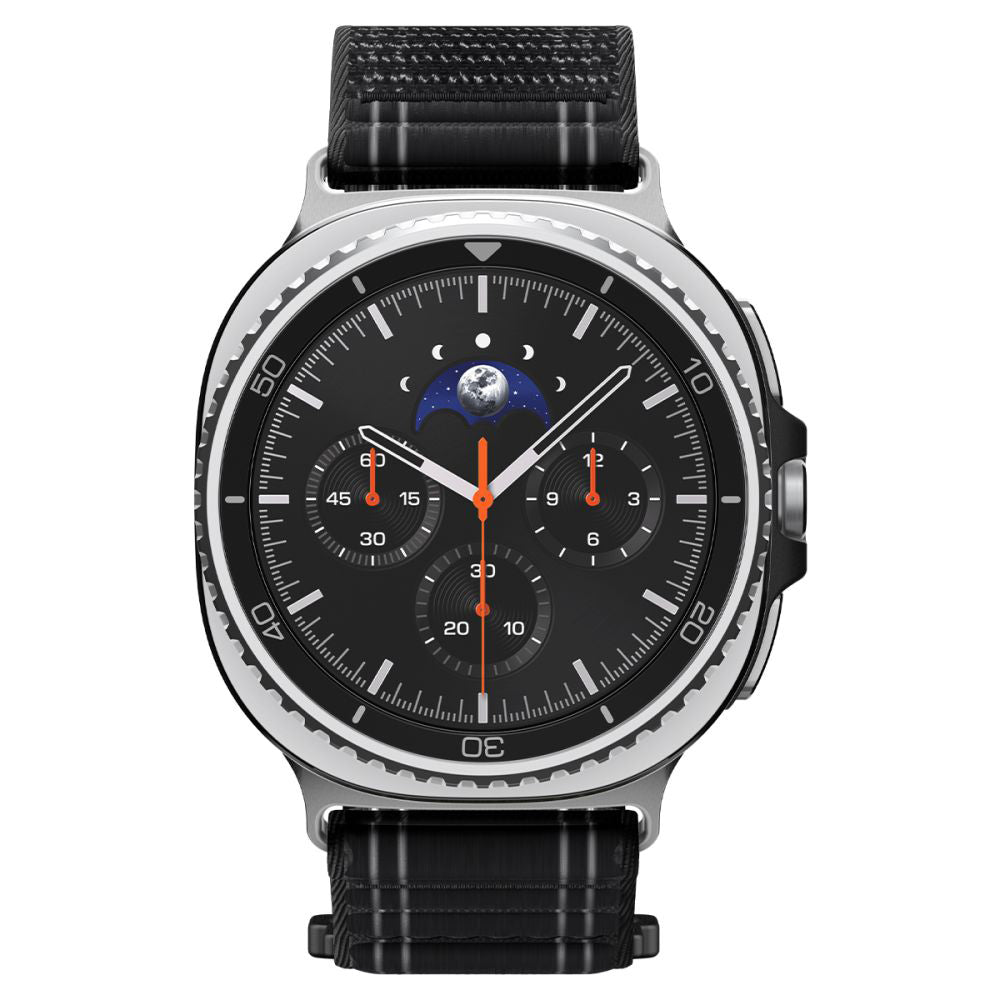 Λουράκι Spigen WBF0 για Samsung Galaxy Watch8 / Watch8 Classic Series, Μαύρο