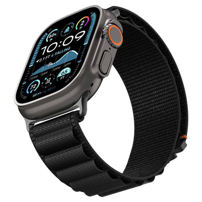 Λουράκι Spigen WBF1 για Apple Watch 49mm / 46mm / 45mm / 44mm Series, Μαύρο