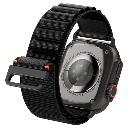 Λουράκι Spigen WBF1 για Apple Watch 49mm / 46mm / 45mm / 44mm Series, Μαύρο