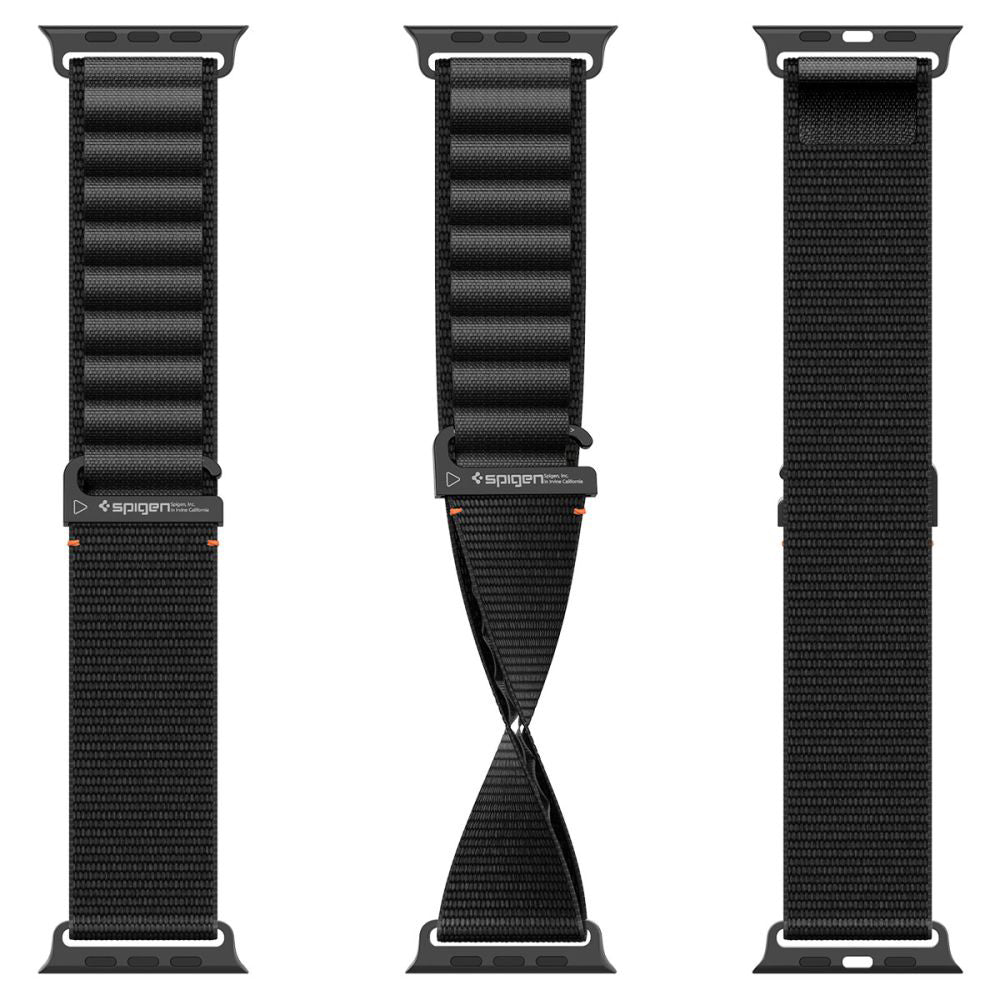 Λουράκι Spigen WBF1 για Apple Watch 49mm / 46mm / 45mm / 44mm Series, Μαύρο