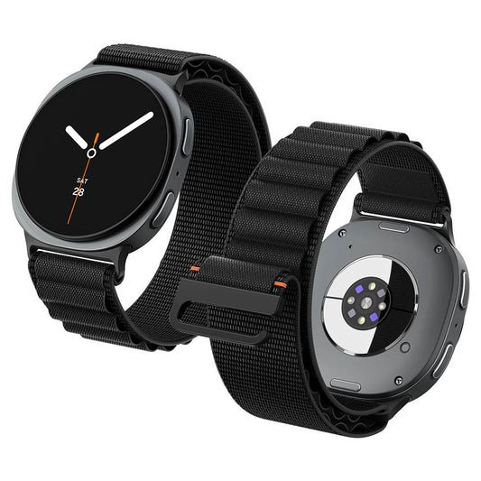 Λουράκι Spigen WBF1 για Samsung Galaxy Watch9 / Watch8 / Watch8 Classic Series, Μαύρο AMP11607