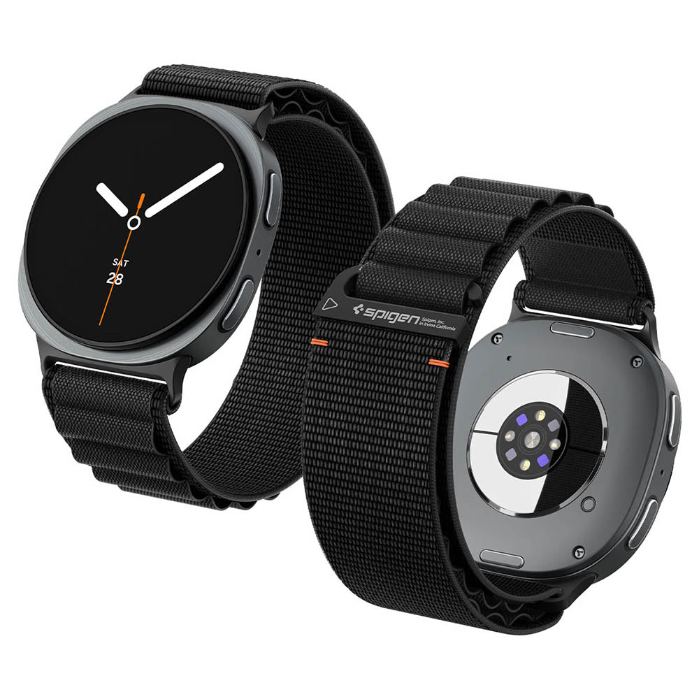 Spigen WBF1 Band for Samsung Galaxy Watch9 / Watch8 / Watch8 Classic Series, Black AMP11607