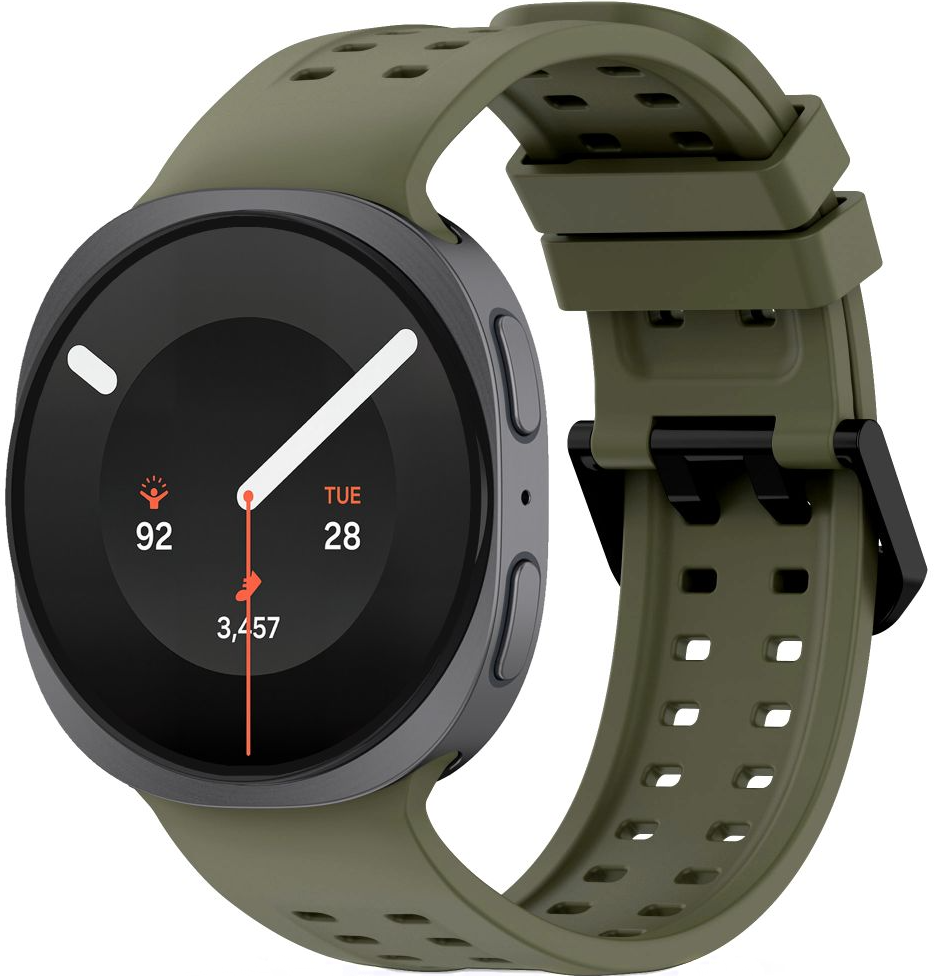 Tech-Protect Silicone Air Strap for Samsung Galaxy Watch9 / Watch8 / Watch8 Classic Series, Green