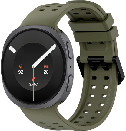 Tech-Protect Silicone Air Strap for Samsung Galaxy Watch9 / Watch8 / Watch8 Classic Series, Green