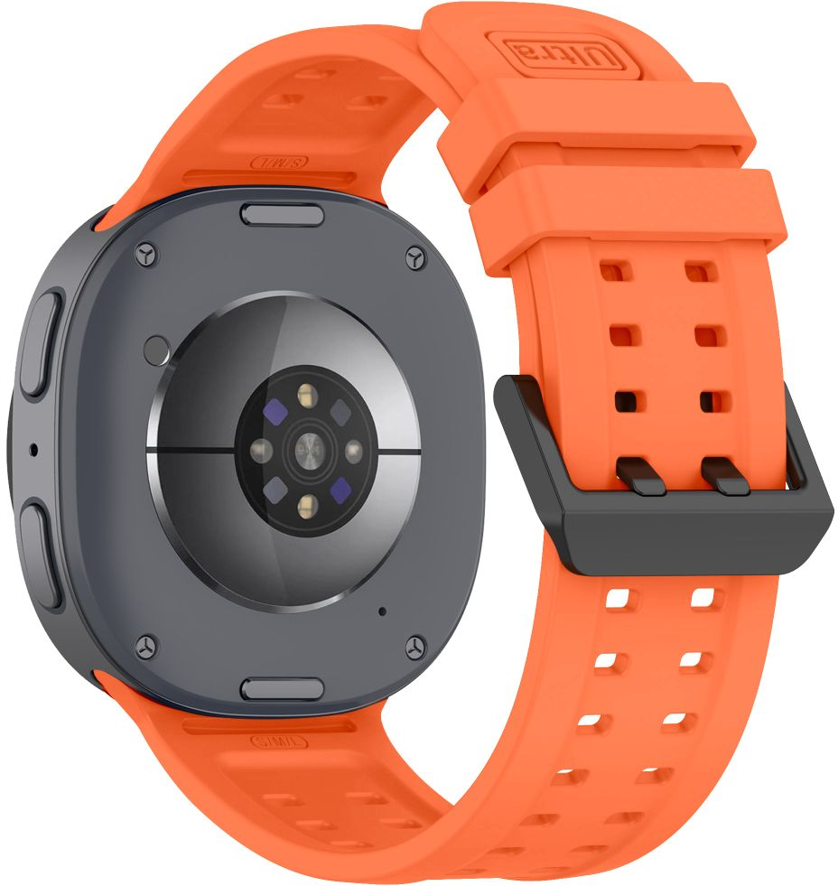 Tech-Protect Silicone Air Strap for Samsung Galaxy Watch9 / Watch8 / Watch8 Classic Series, Orange