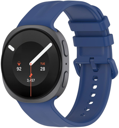 Tech-Protect Silicone Evo Strap for Samsung Galaxy Watch9 / Watch8 / Watch8 Classic Series, Navy Blue