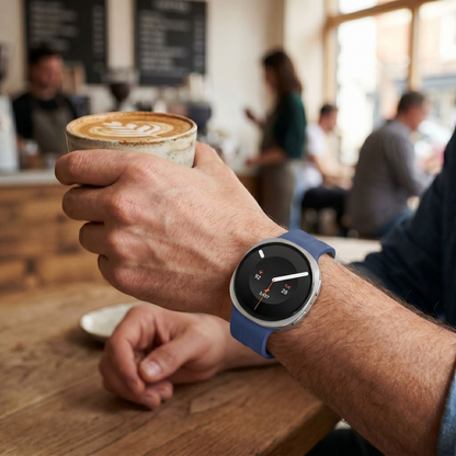 Tech-Protect Silicone Evo Strap for Samsung Galaxy Watch9 / Watch8 / Watch8 Classic Series, Navy Blue