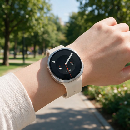 Tech-Protect Silicone Evo Strap for Samsung Galaxy Watch9 / Watch8 / Watch8 Classic Series, Beige