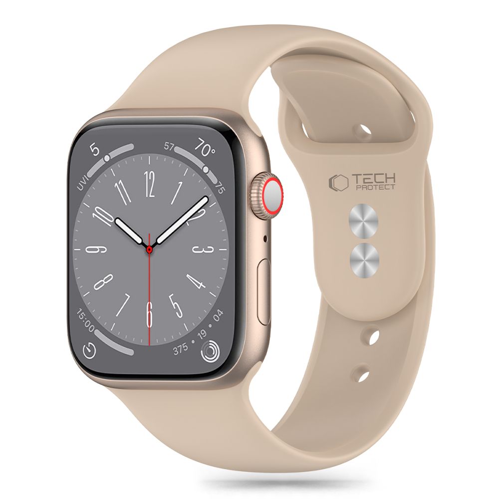 Λουράκι Tech-Protect Silicone για Apple Watch 41mm / 40mm / 38mm Series, Μπεζ